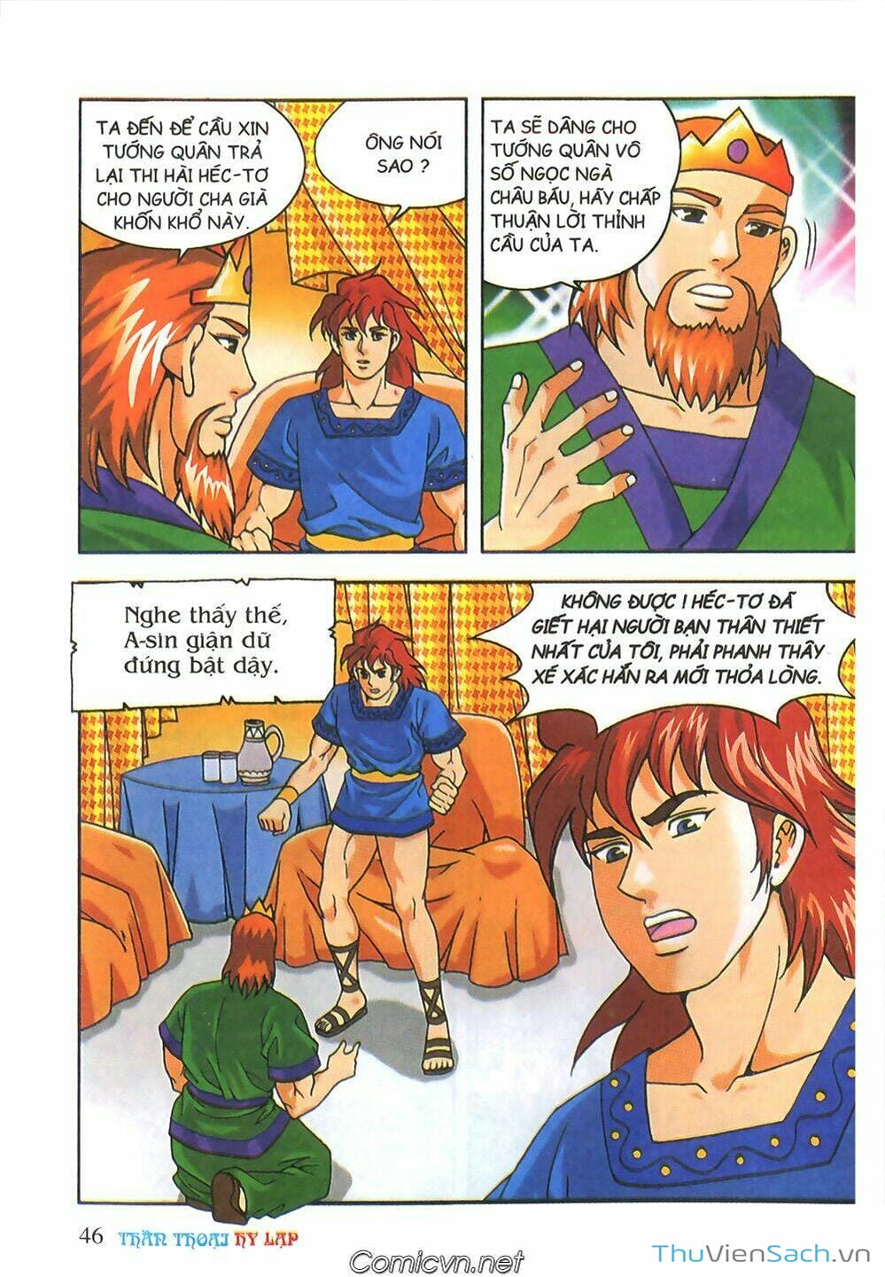 Truyện Tranh Thần Thoại Hy Lạp - Nguồn Gốc Các Vị Thần trang 3