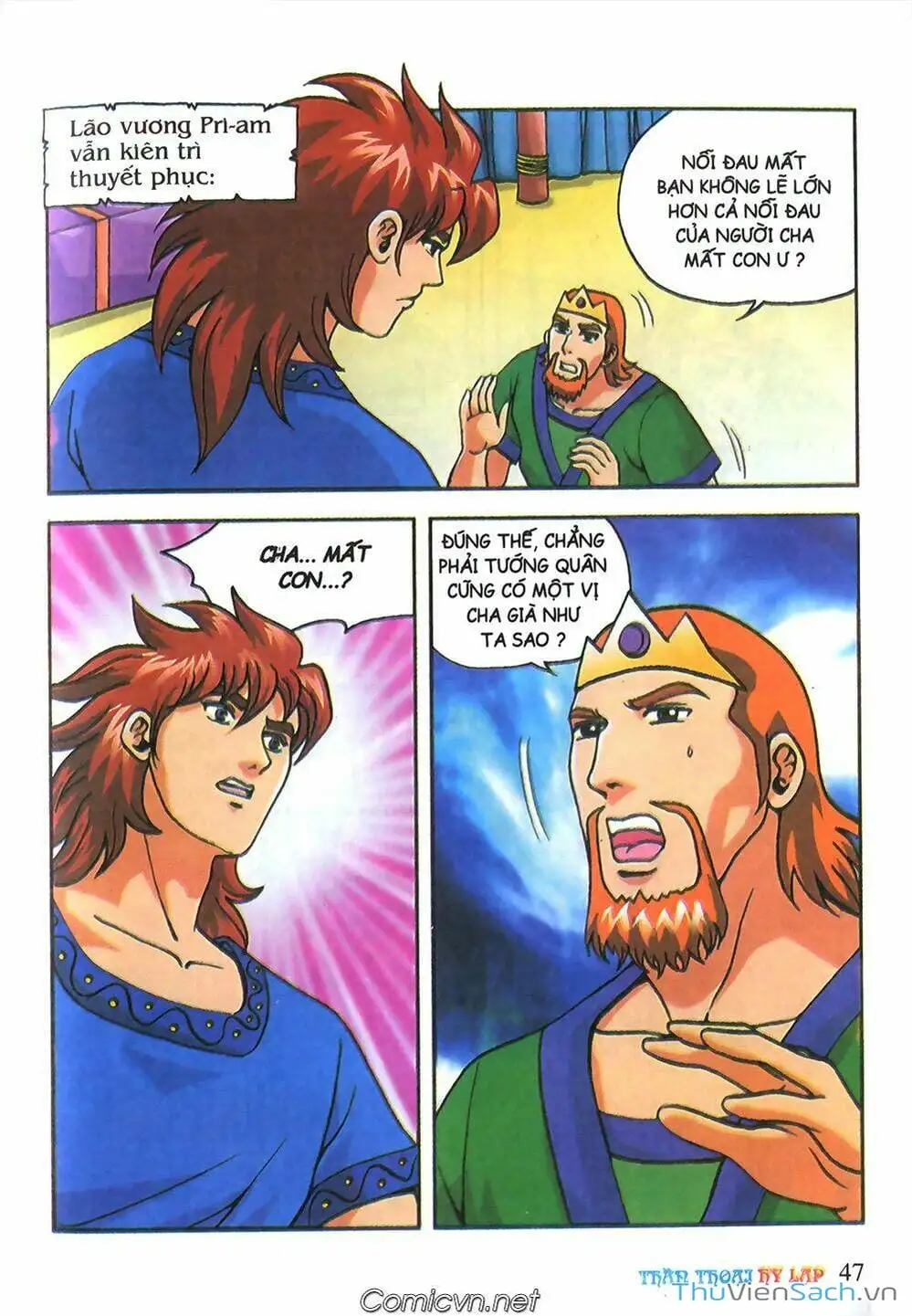 Truyện Tranh Thần Thoại Hy Lạp - Nguồn Gốc Các Vị Thần trang 3