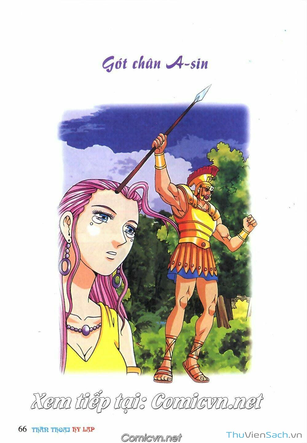 Truyện Tranh Thần Thoại Hy Lạp - Nguồn Gốc Các Vị Thần trang 3