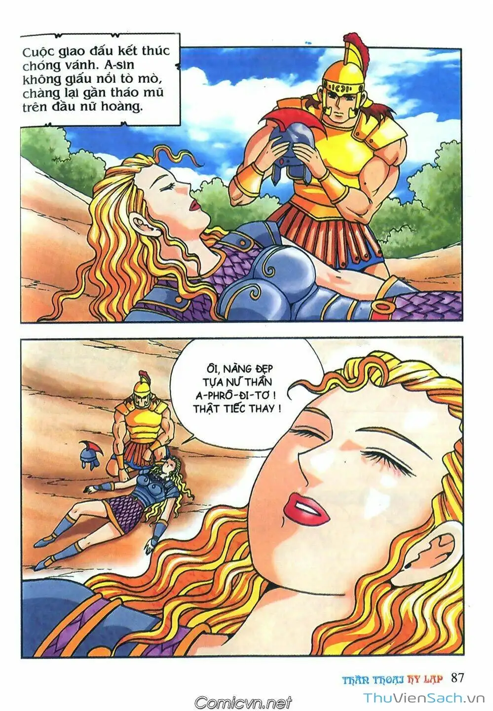 Truyện Tranh Thần Thoại Hy Lạp - Nguồn Gốc Các Vị Thần trang 3
