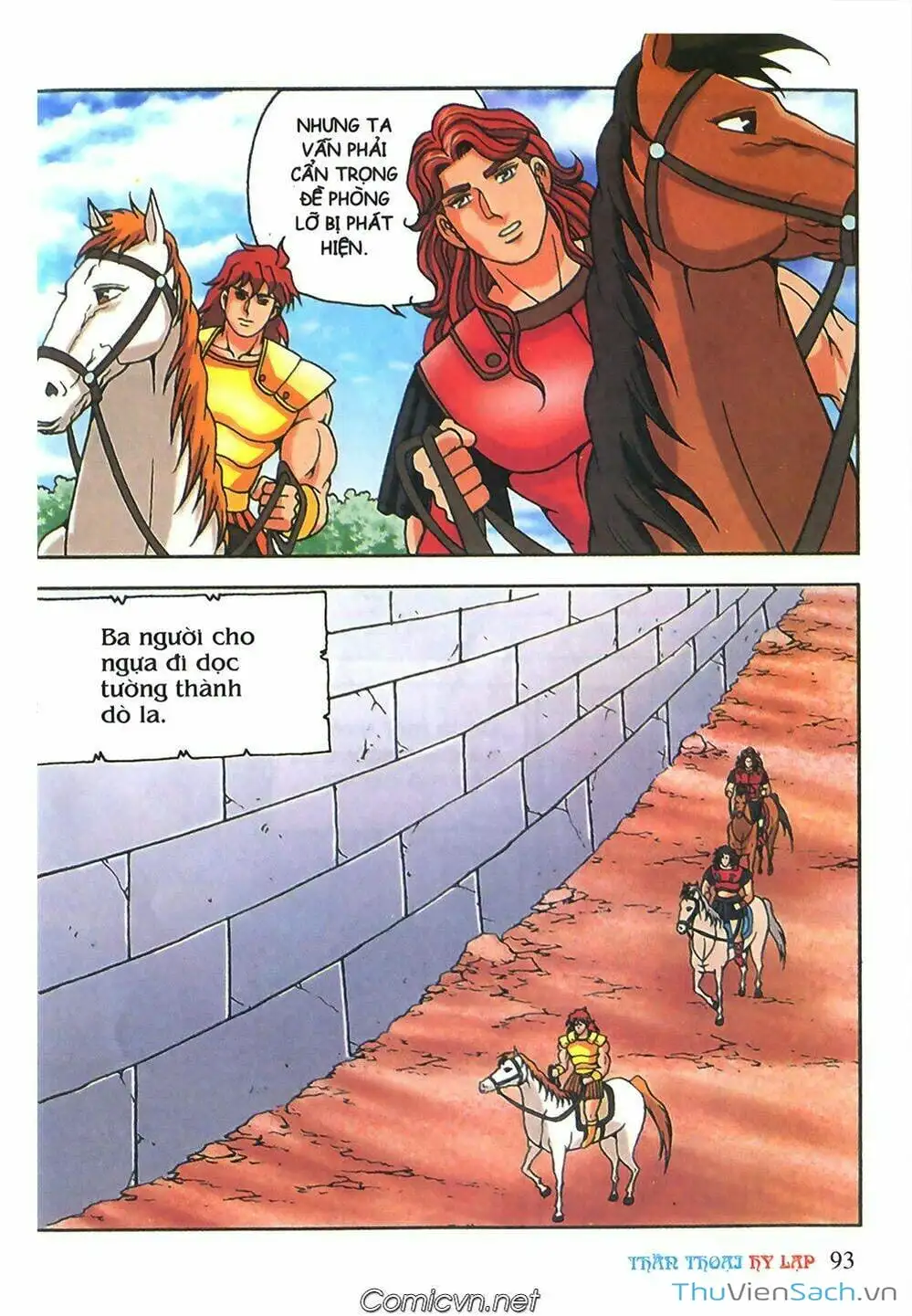 Truyện Tranh Thần Thoại Hy Lạp - Nguồn Gốc Các Vị Thần trang 3