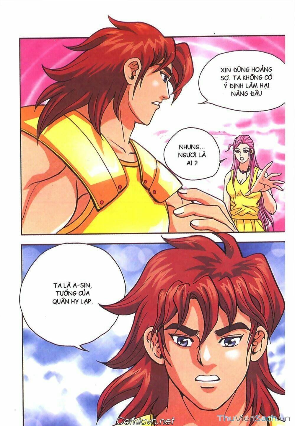 Truyện Tranh Thần Thoại Hy Lạp - Nguồn Gốc Các Vị Thần trang 3