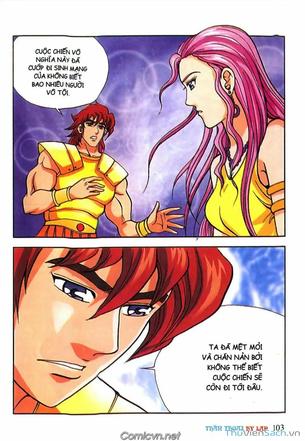 Truyện Tranh Thần Thoại Hy Lạp - Nguồn Gốc Các Vị Thần trang 3