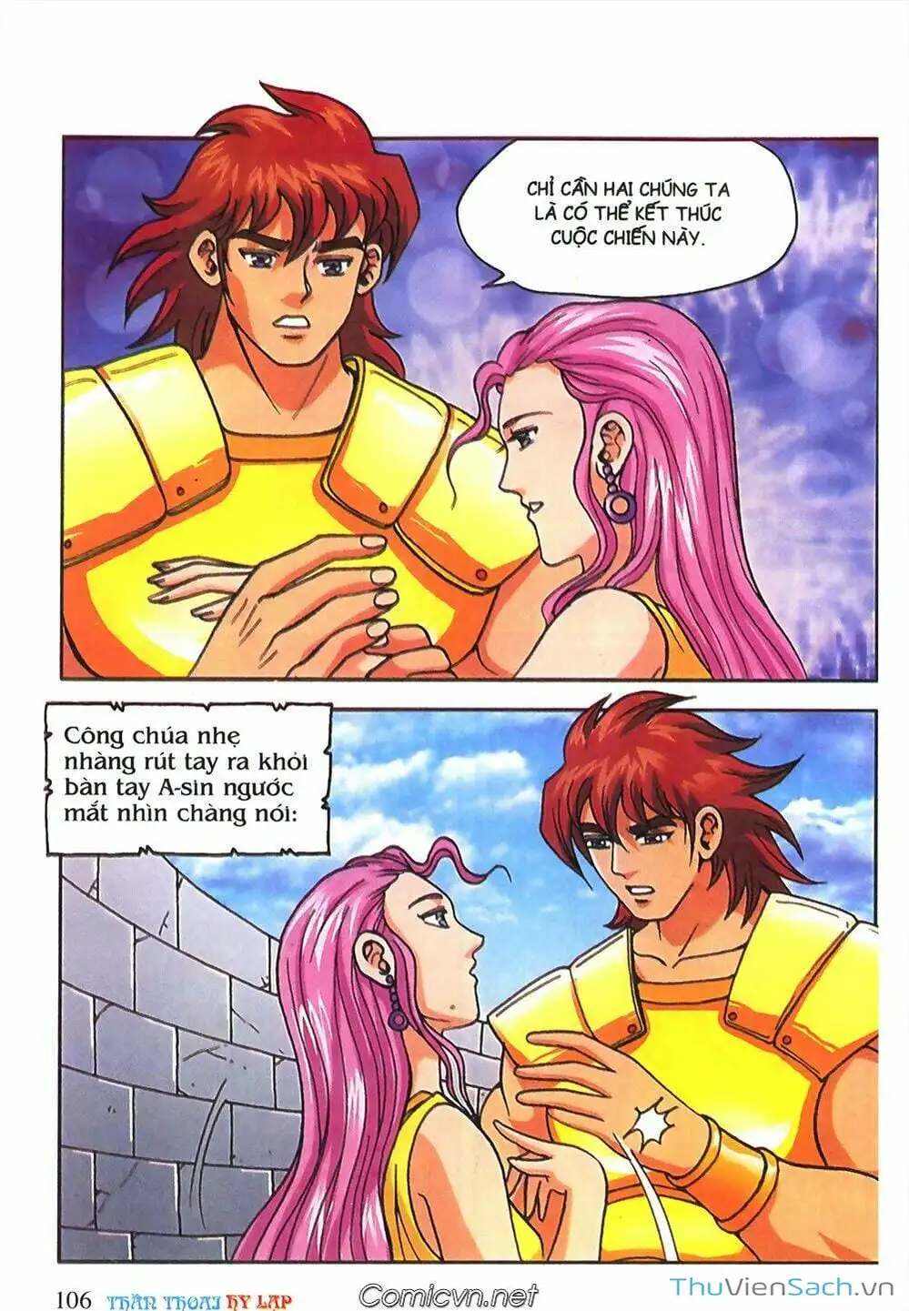 Truyện Tranh Thần Thoại Hy Lạp - Nguồn Gốc Các Vị Thần trang 3