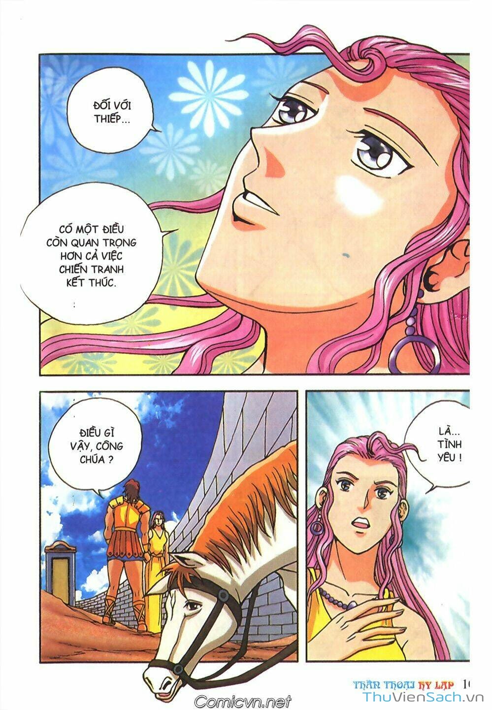 Truyện Tranh Thần Thoại Hy Lạp - Nguồn Gốc Các Vị Thần trang 3