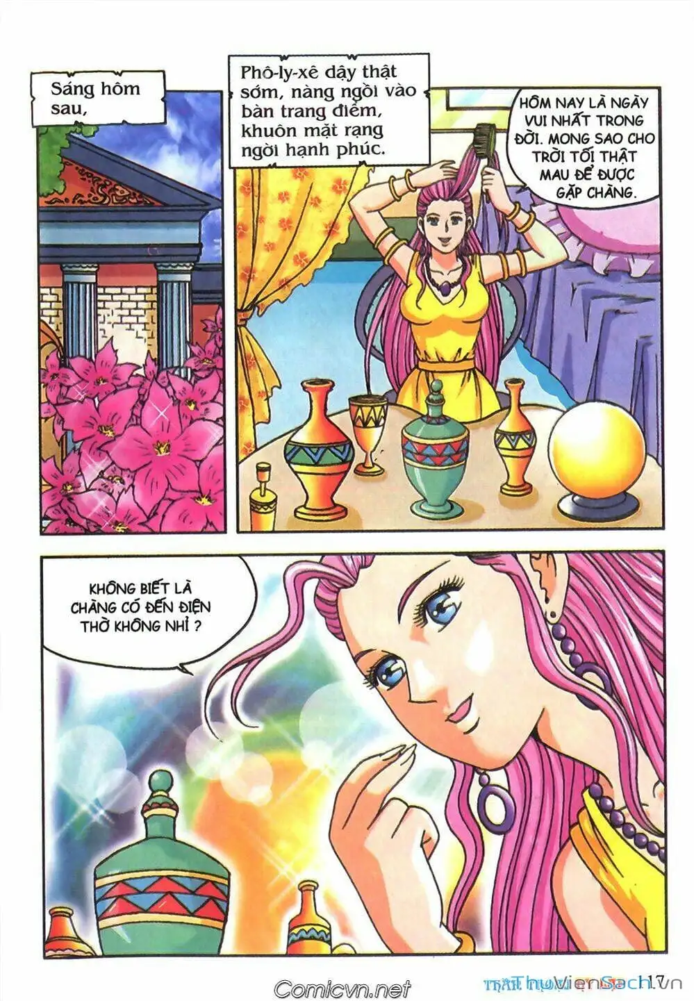 Truyện Tranh Thần Thoại Hy Lạp - Nguồn Gốc Các Vị Thần trang 3