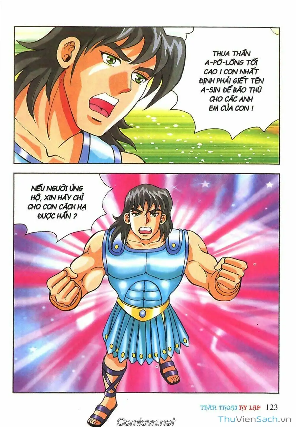 Truyện Tranh Thần Thoại Hy Lạp - Nguồn Gốc Các Vị Thần trang 3