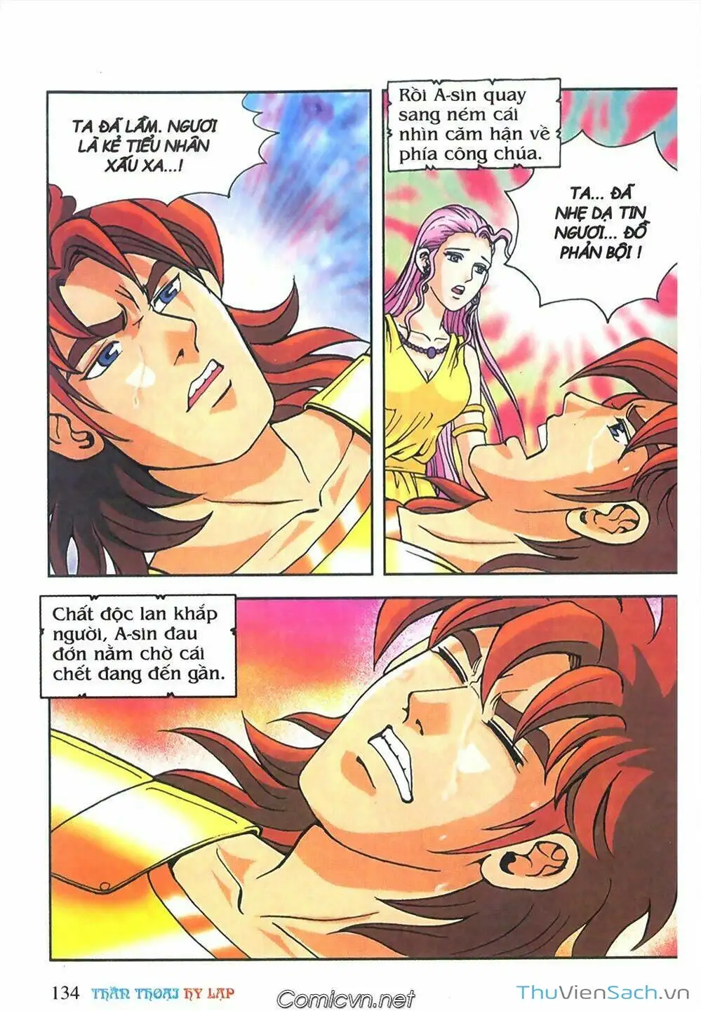 Truyện Tranh Thần Thoại Hy Lạp - Nguồn Gốc Các Vị Thần trang 3