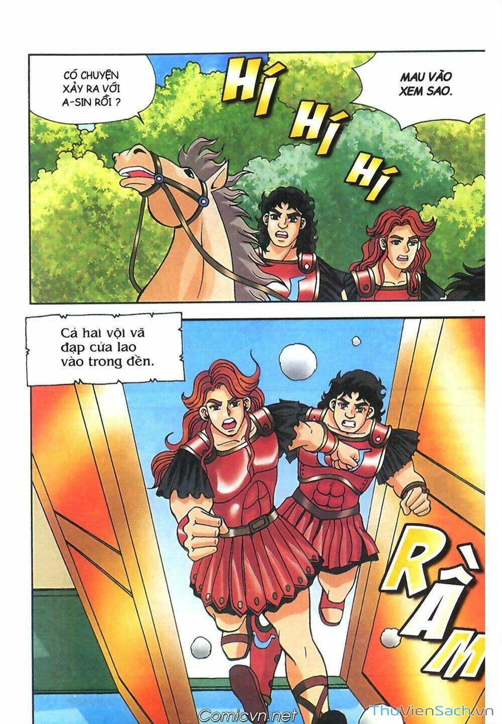 Truyện Tranh Thần Thoại Hy Lạp - Nguồn Gốc Các Vị Thần trang 3