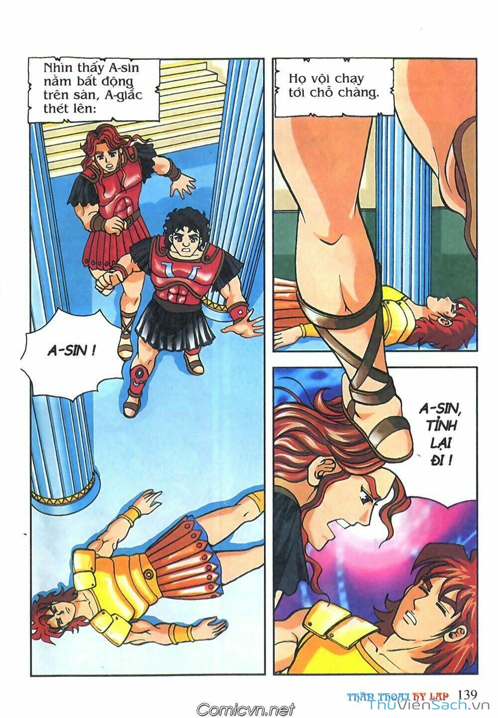 Truyện Tranh Thần Thoại Hy Lạp - Nguồn Gốc Các Vị Thần trang 3