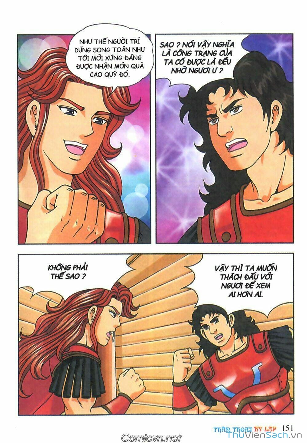 Truyện Tranh Thần Thoại Hy Lạp - Nguồn Gốc Các Vị Thần trang 3