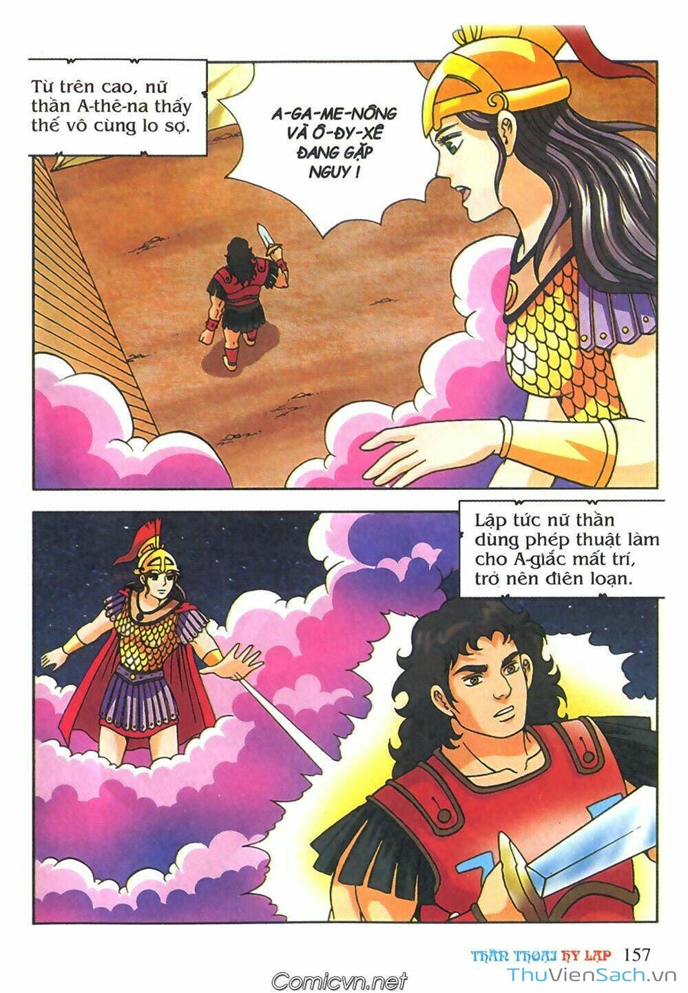 Truyện Tranh Thần Thoại Hy Lạp - Nguồn Gốc Các Vị Thần trang 3