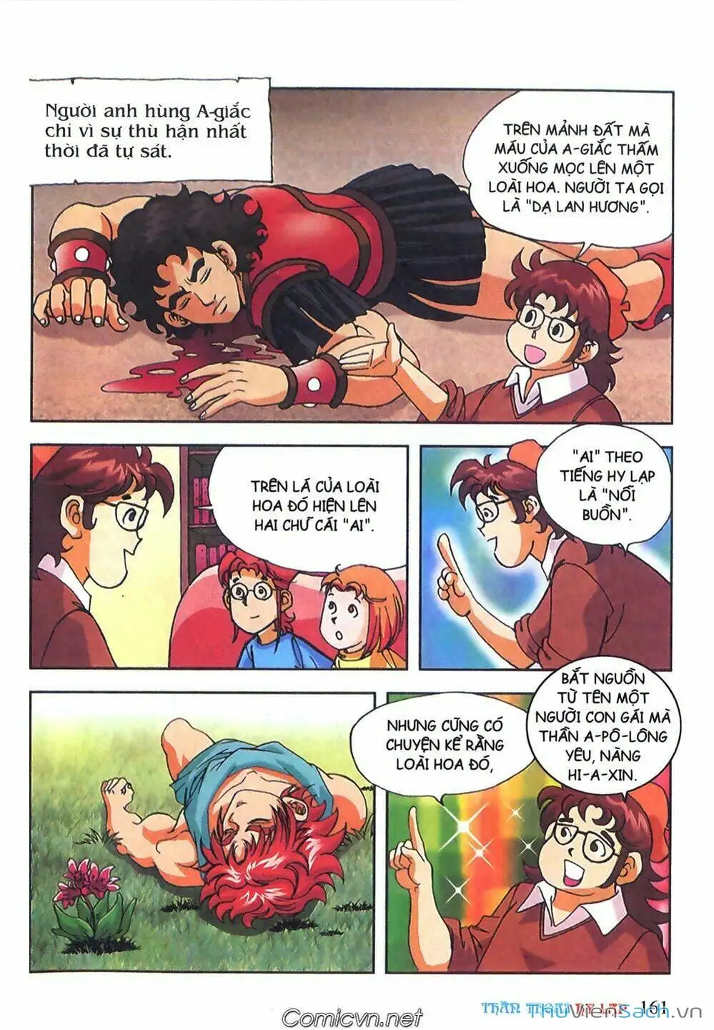 Truyện Tranh Thần Thoại Hy Lạp - Nguồn Gốc Các Vị Thần trang 3