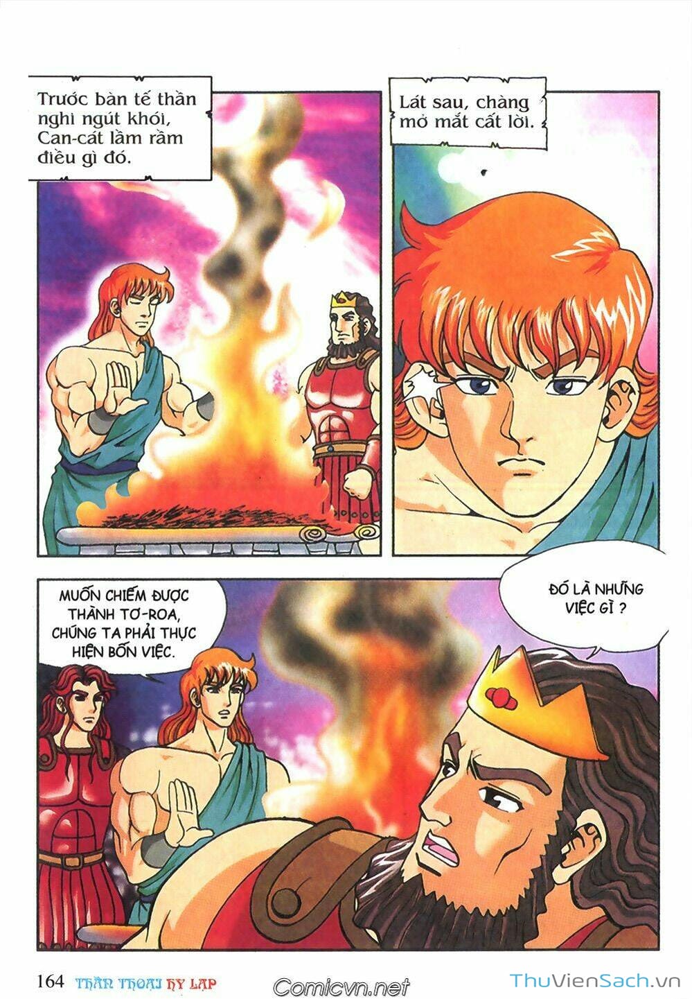 Truyện Tranh Thần Thoại Hy Lạp - Nguồn Gốc Các Vị Thần trang 3