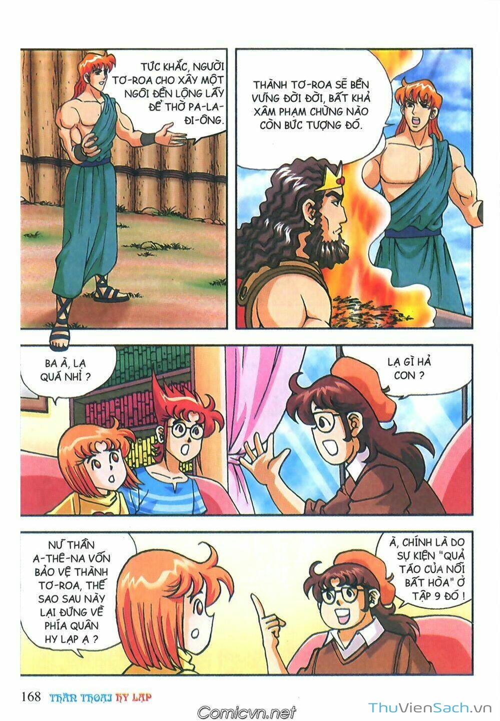 Truyện Tranh Thần Thoại Hy Lạp - Nguồn Gốc Các Vị Thần trang 3