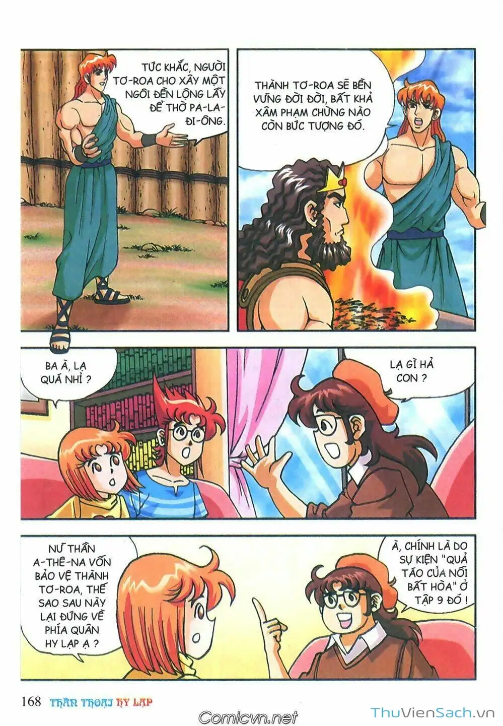 Truyện Tranh Thần Thoại Hy Lạp - Nguồn Gốc Các Vị Thần trang 3