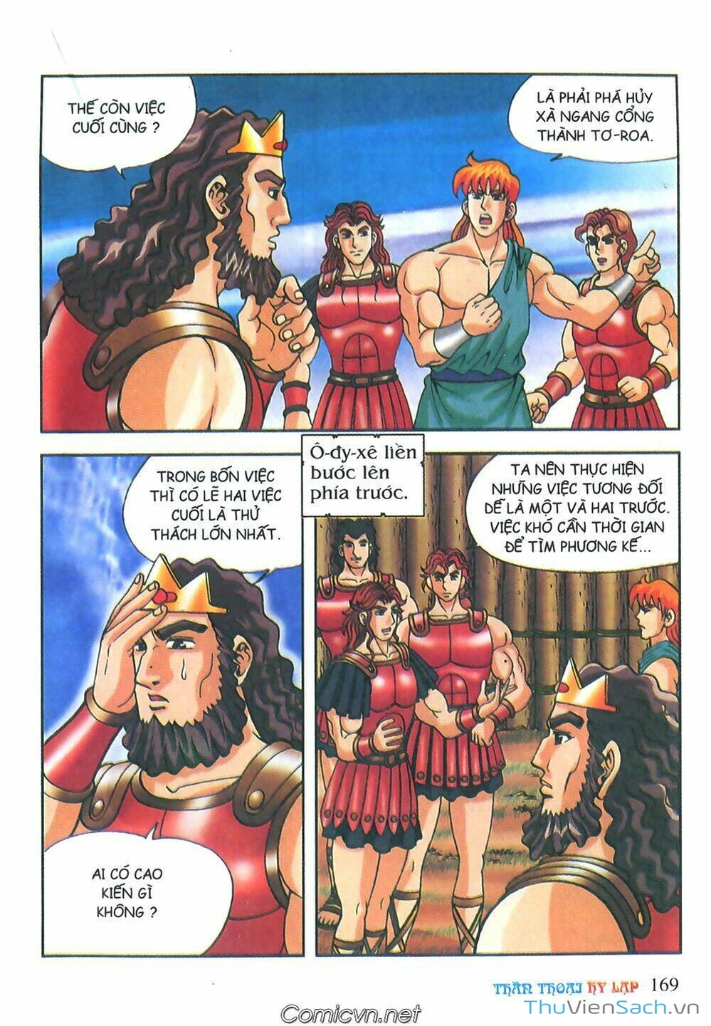 Truyện Tranh Thần Thoại Hy Lạp - Nguồn Gốc Các Vị Thần trang 3
