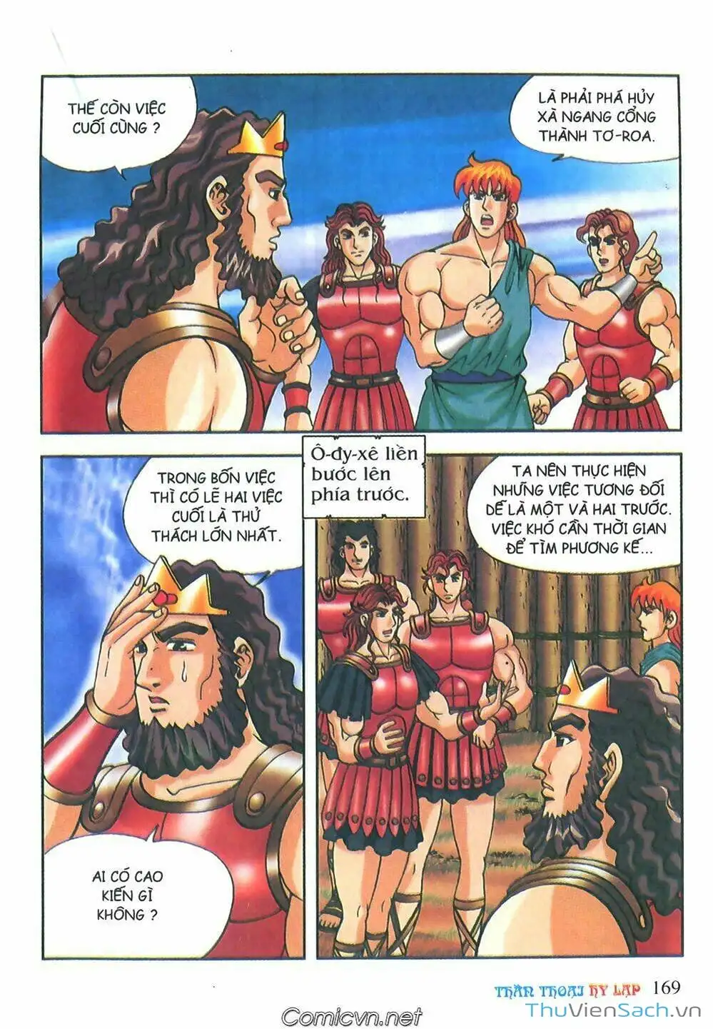 Truyện Tranh Thần Thoại Hy Lạp - Nguồn Gốc Các Vị Thần trang 3