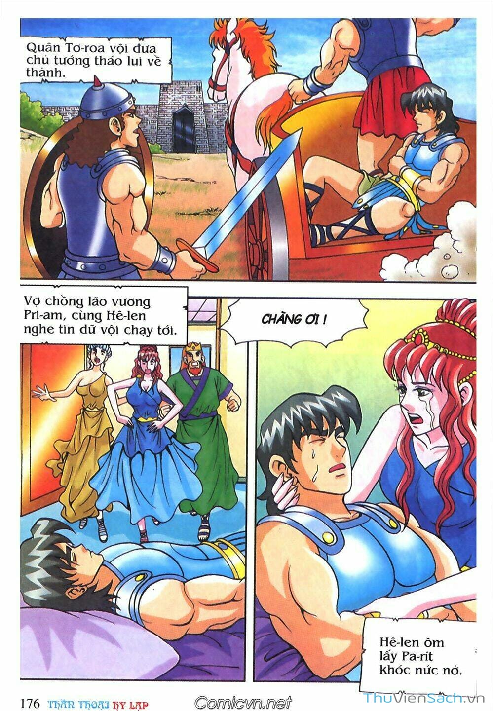 Truyện Tranh Thần Thoại Hy Lạp - Nguồn Gốc Các Vị Thần trang 3