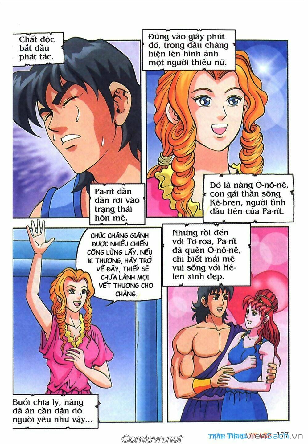 Truyện Tranh Thần Thoại Hy Lạp - Nguồn Gốc Các Vị Thần trang 3