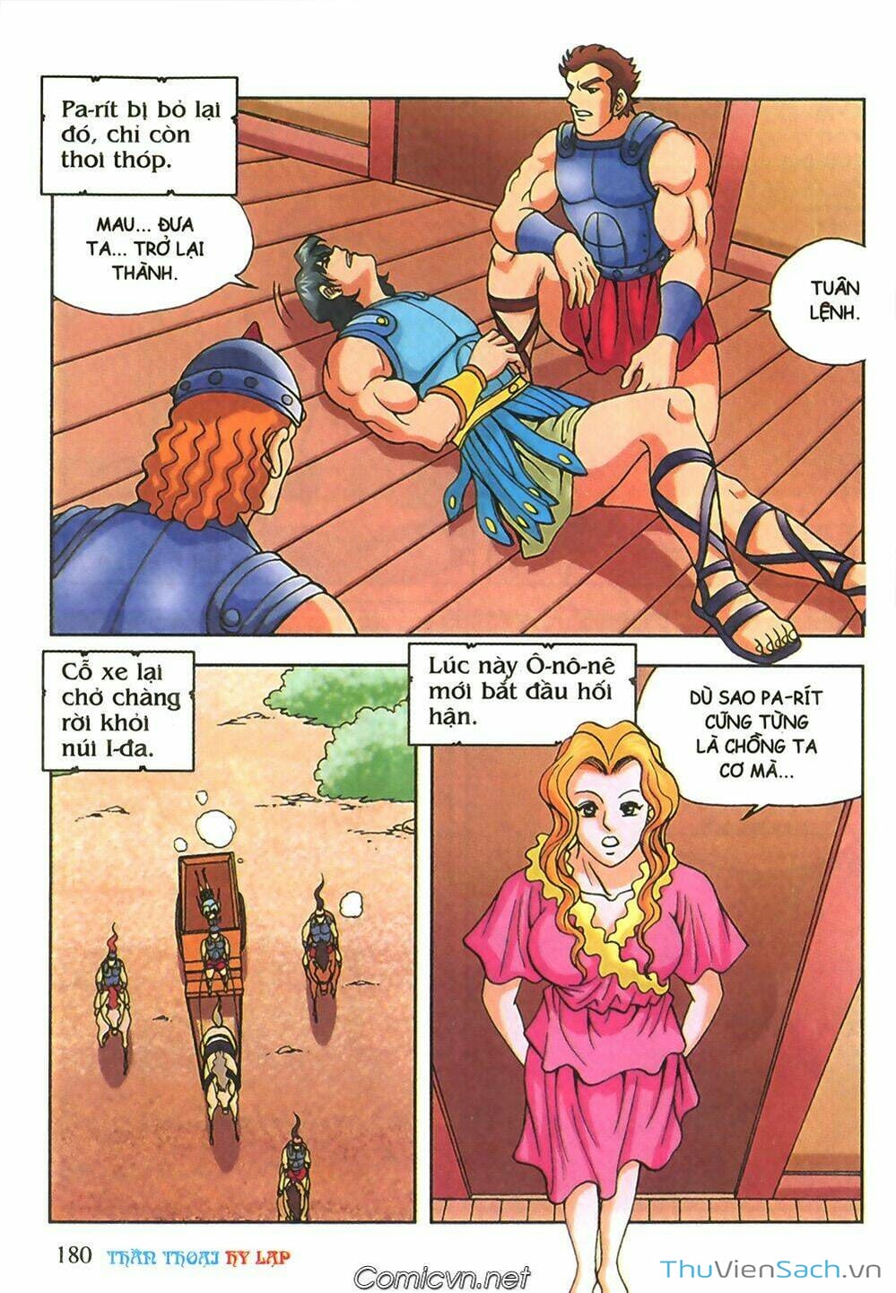 Truyện Tranh Thần Thoại Hy Lạp - Nguồn Gốc Các Vị Thần trang 3