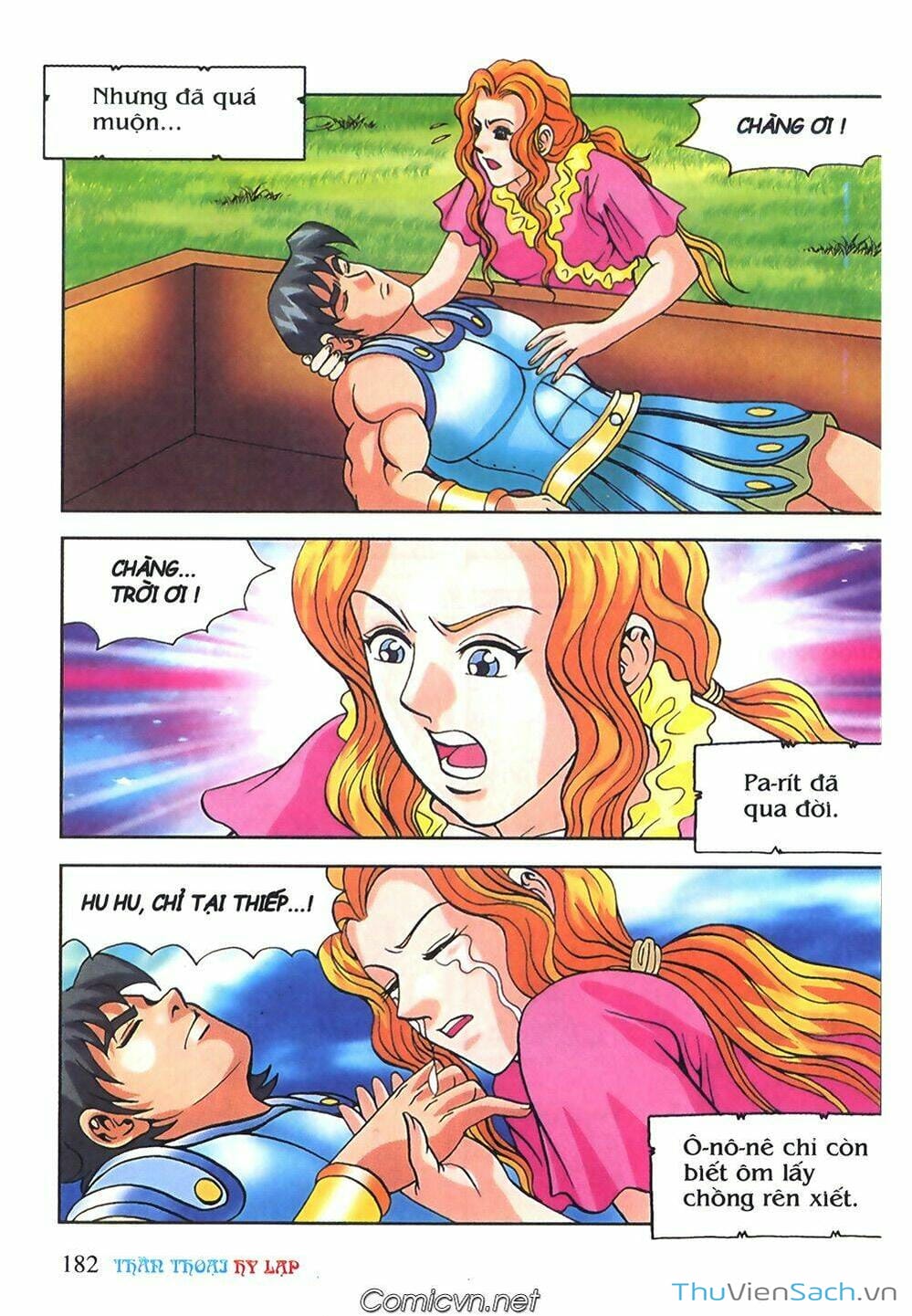 Truyện Tranh Thần Thoại Hy Lạp - Nguồn Gốc Các Vị Thần trang 3