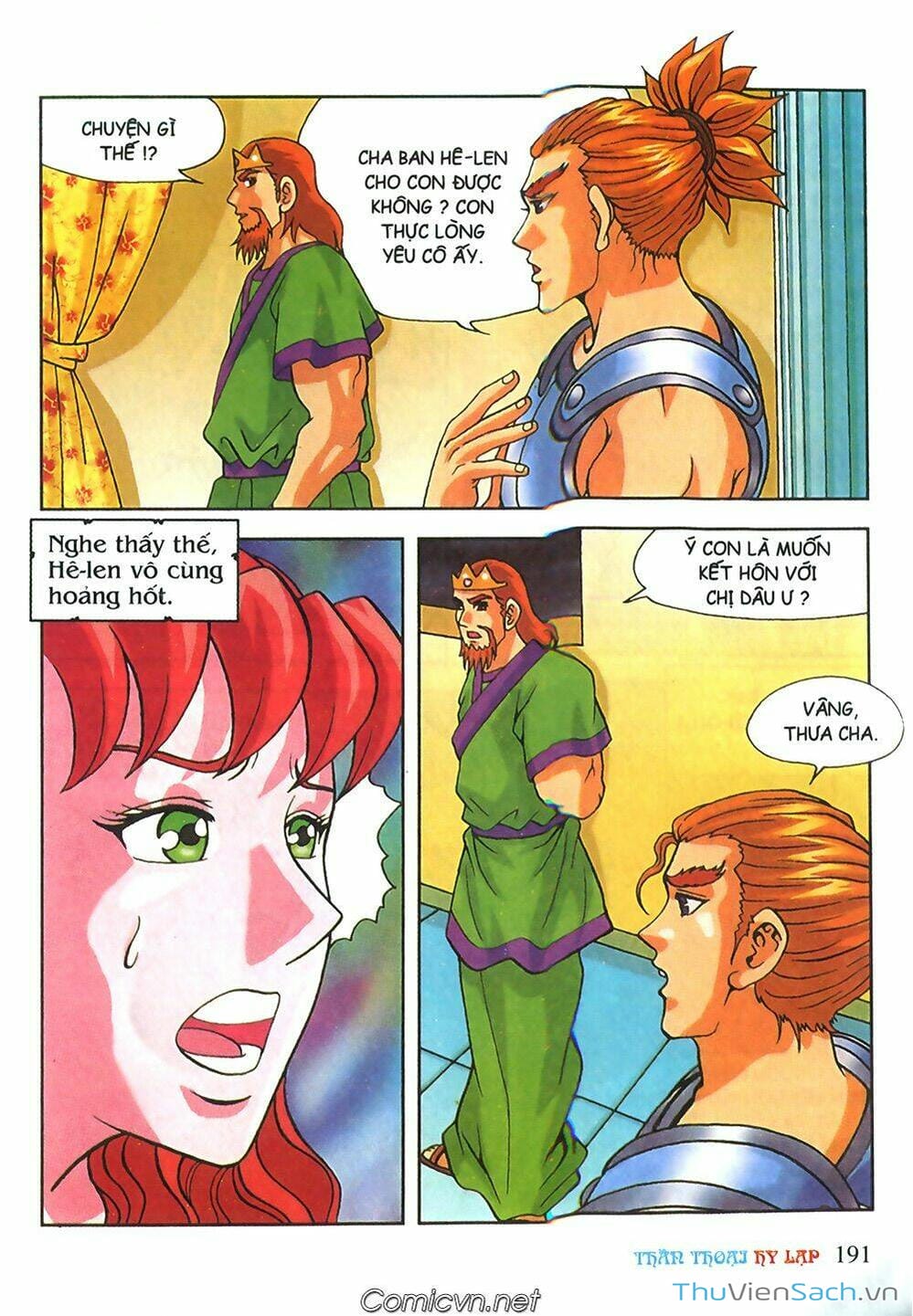 Truyện Tranh Thần Thoại Hy Lạp - Nguồn Gốc Các Vị Thần trang 3