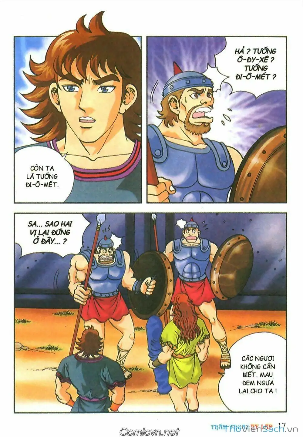 Truyện Tranh Thần Thoại Hy Lạp - Nguồn Gốc Các Vị Thần trang 3