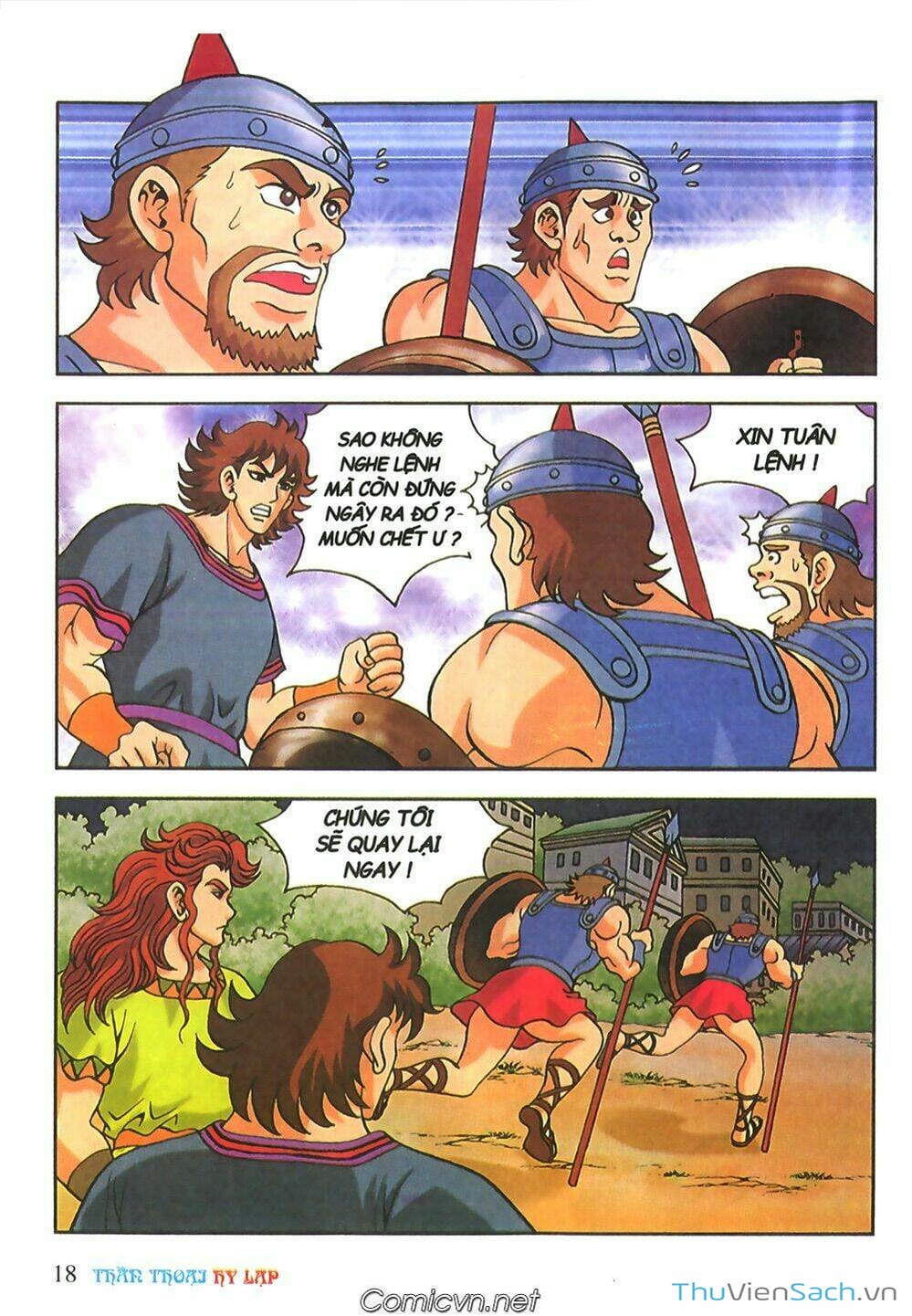 Truyện Tranh Thần Thoại Hy Lạp - Nguồn Gốc Các Vị Thần trang 3