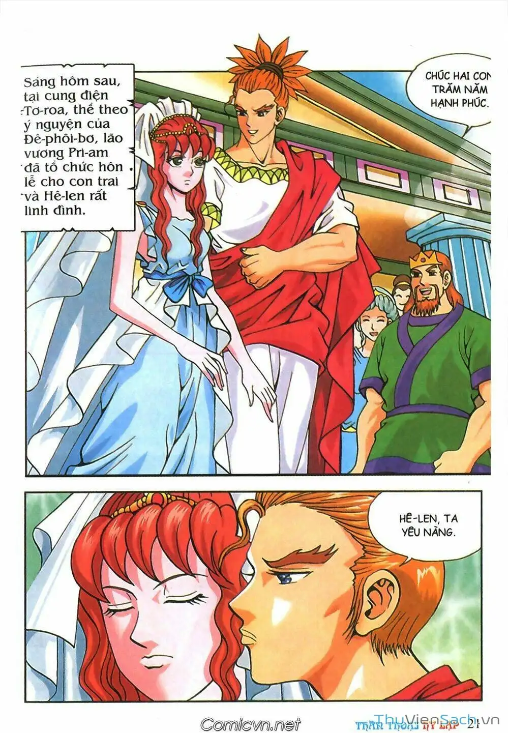 Truyện Tranh Thần Thoại Hy Lạp - Nguồn Gốc Các Vị Thần trang 3