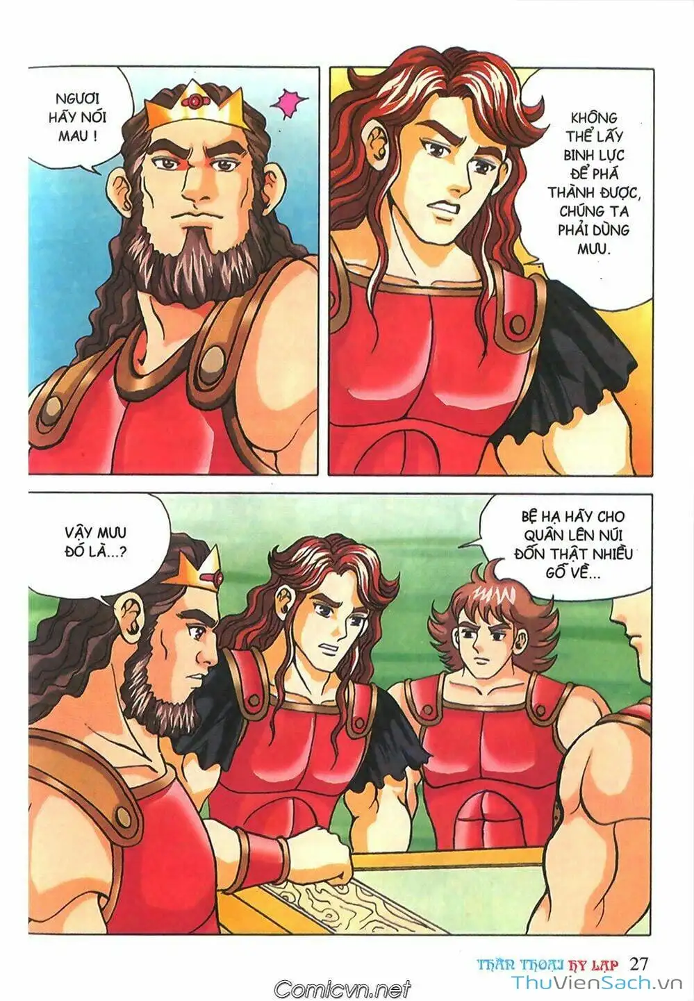 Truyện Tranh Thần Thoại Hy Lạp - Nguồn Gốc Các Vị Thần trang 3