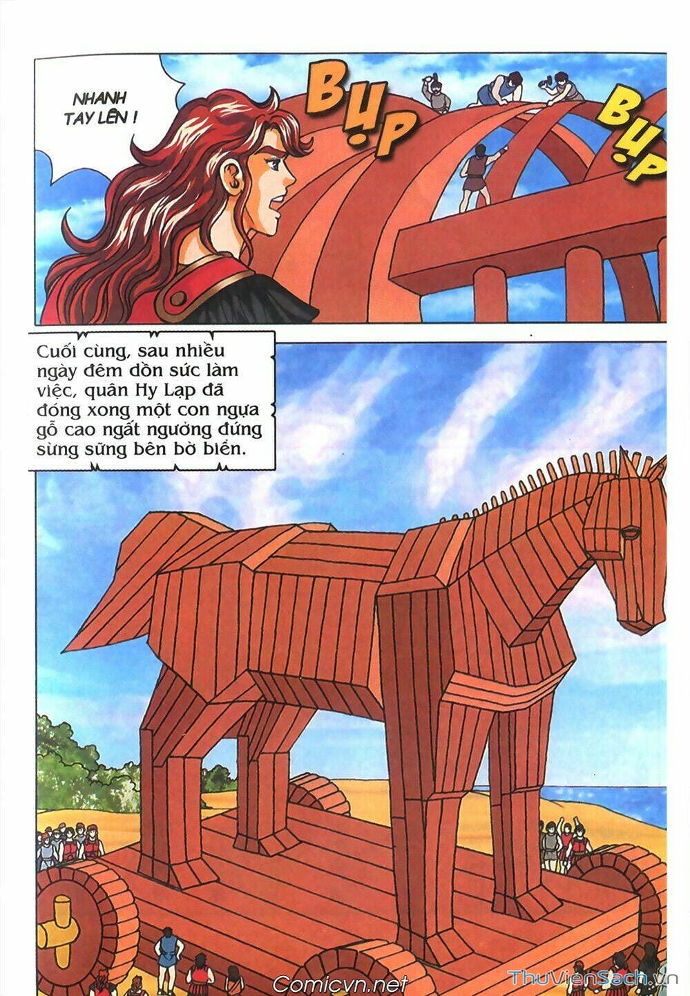 Truyện Tranh Thần Thoại Hy Lạp - Nguồn Gốc Các Vị Thần trang 3