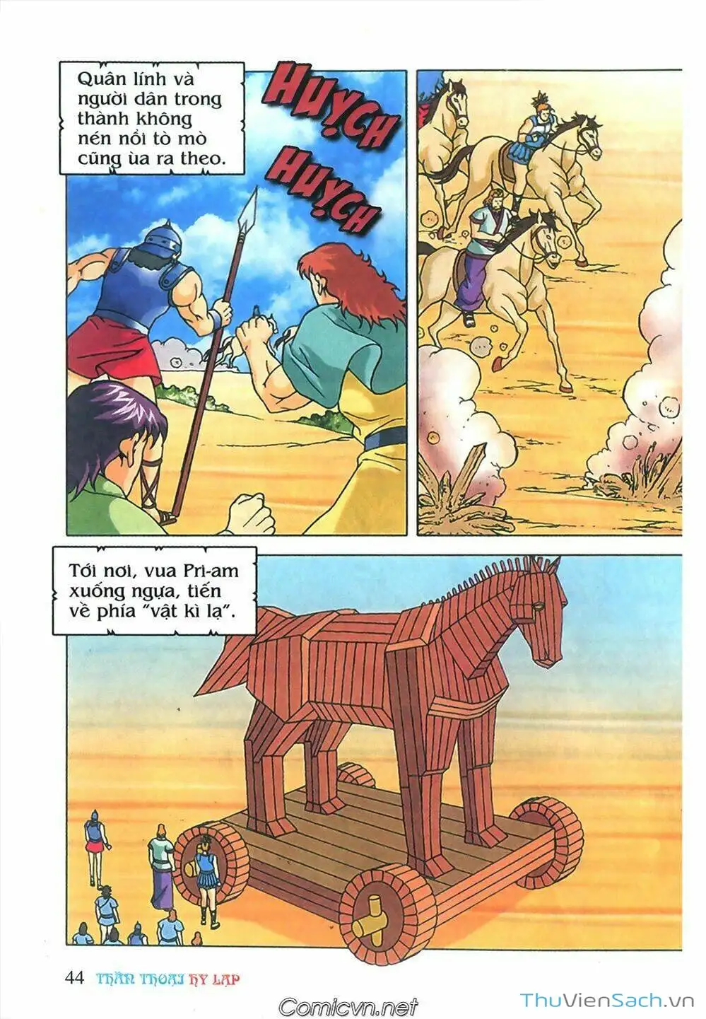 Truyện Tranh Thần Thoại Hy Lạp - Nguồn Gốc Các Vị Thần trang 3