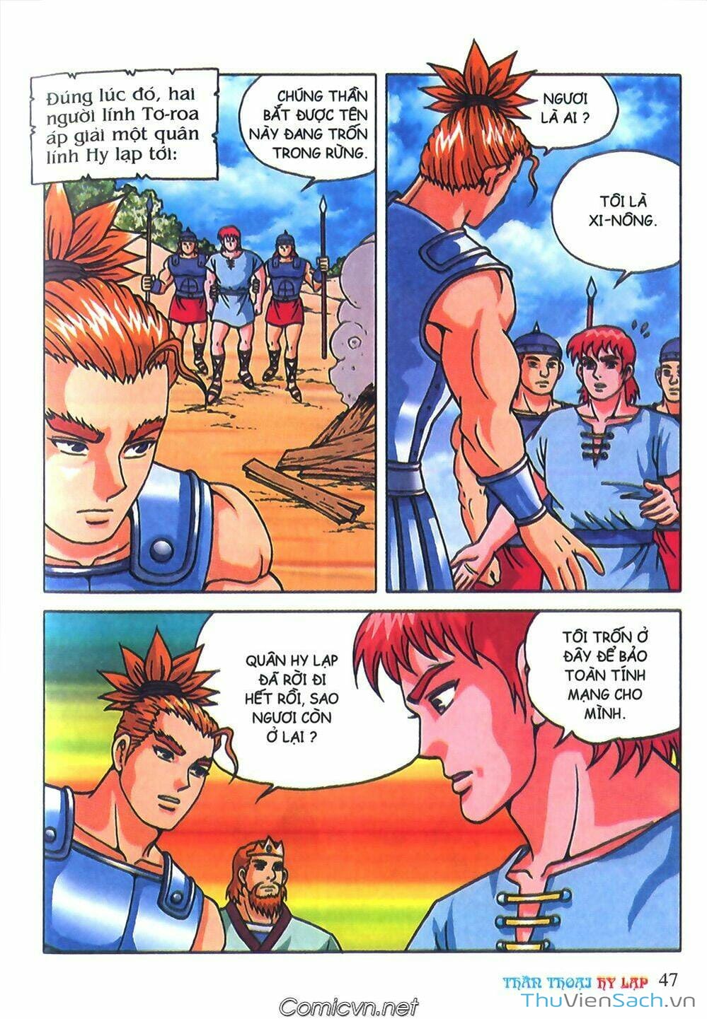 Truyện Tranh Thần Thoại Hy Lạp - Nguồn Gốc Các Vị Thần trang 3