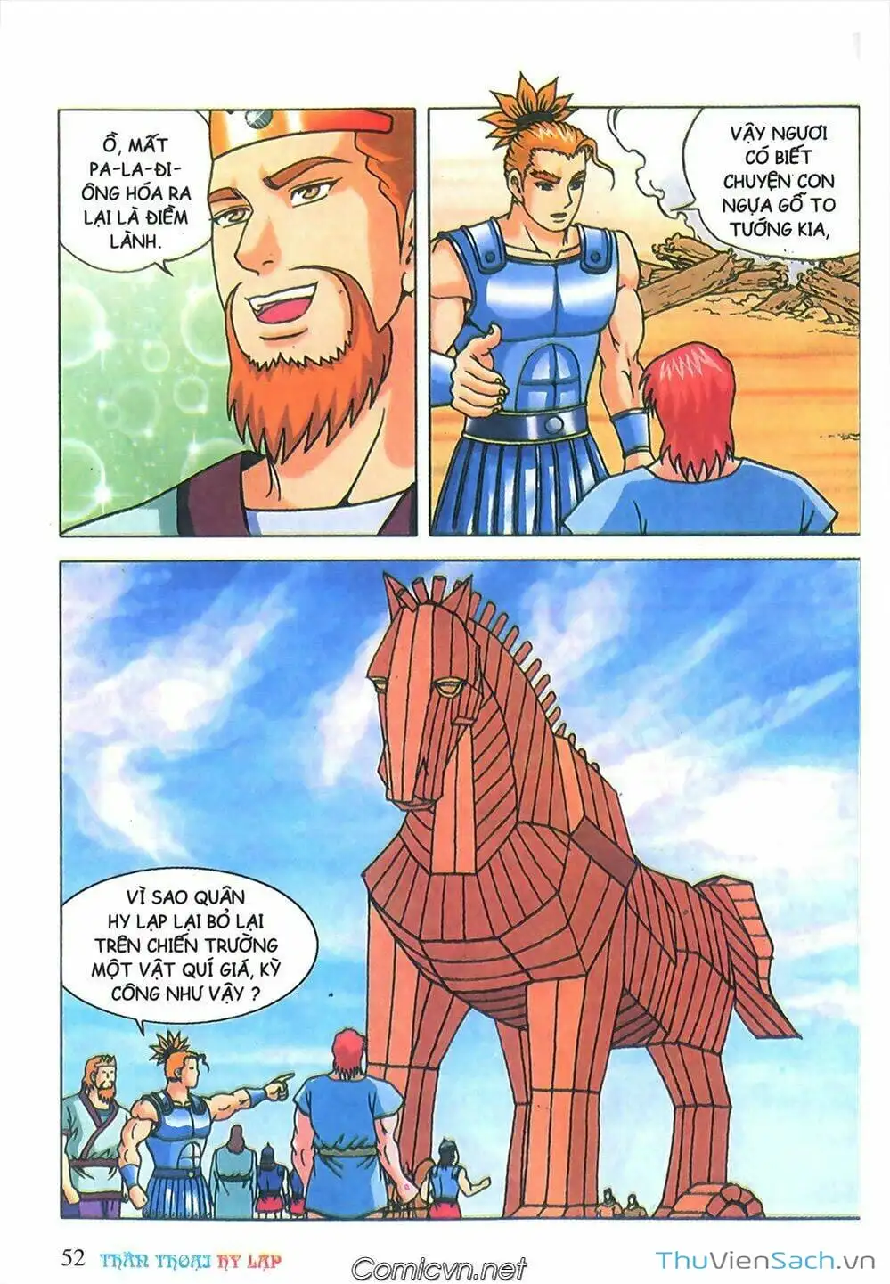 Truyện Tranh Thần Thoại Hy Lạp - Nguồn Gốc Các Vị Thần trang 3