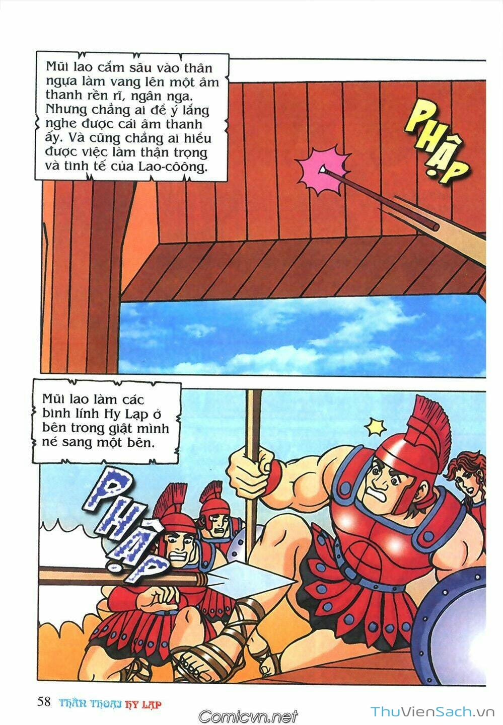 Truyện Tranh Thần Thoại Hy Lạp - Nguồn Gốc Các Vị Thần trang 3