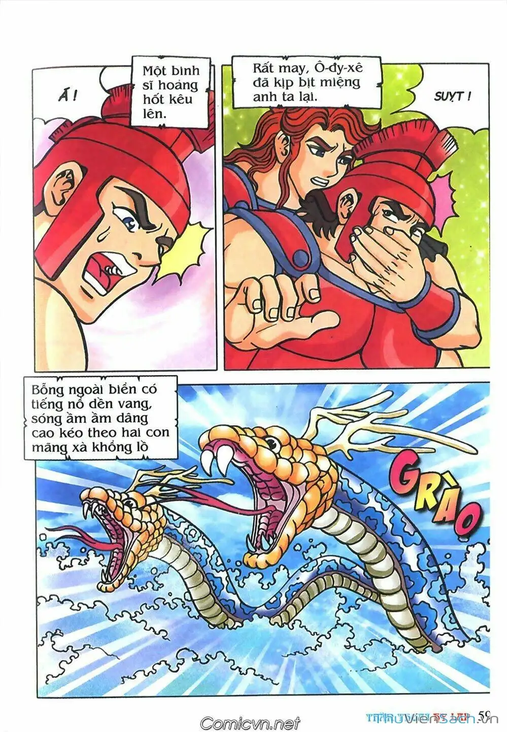 Truyện Tranh Thần Thoại Hy Lạp - Nguồn Gốc Các Vị Thần trang 3