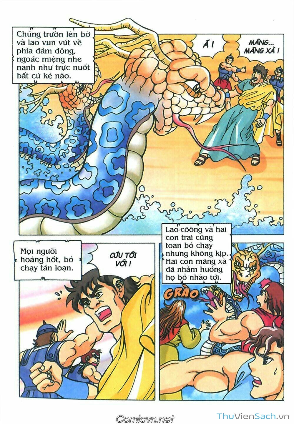 Truyện Tranh Thần Thoại Hy Lạp - Nguồn Gốc Các Vị Thần trang 3