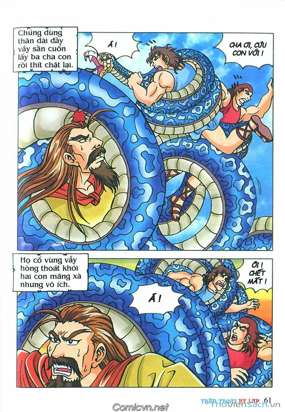 Truyện Tranh Thần Thoại Hy Lạp - Nguồn Gốc Các Vị Thần trang 3