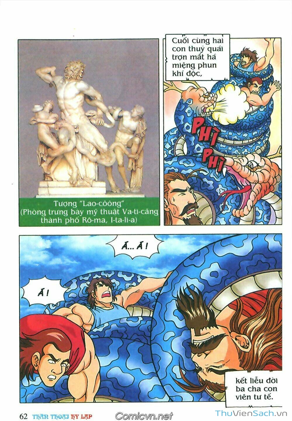 Truyện Tranh Thần Thoại Hy Lạp - Nguồn Gốc Các Vị Thần trang 3