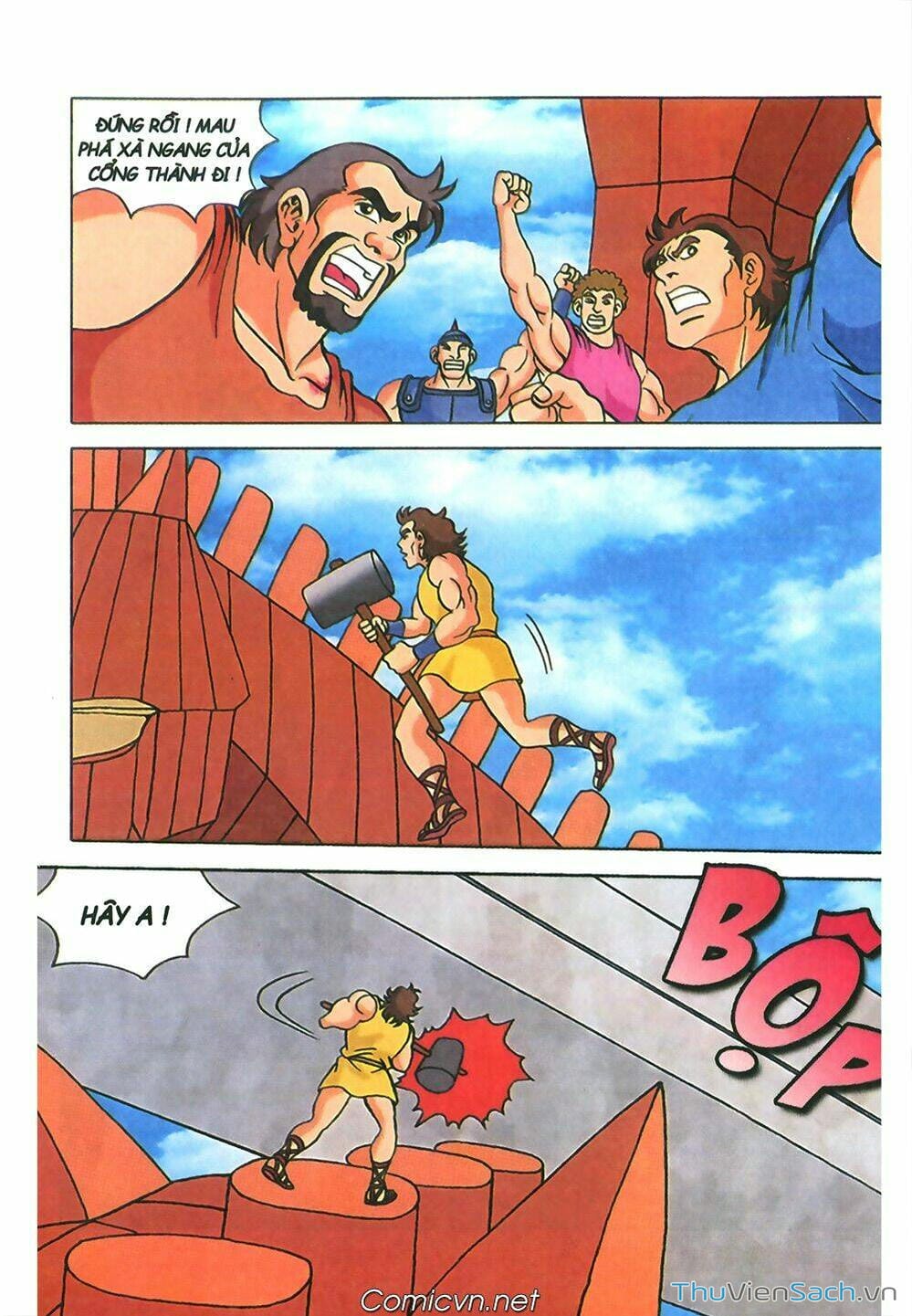 Truyện Tranh Thần Thoại Hy Lạp - Nguồn Gốc Các Vị Thần trang 3