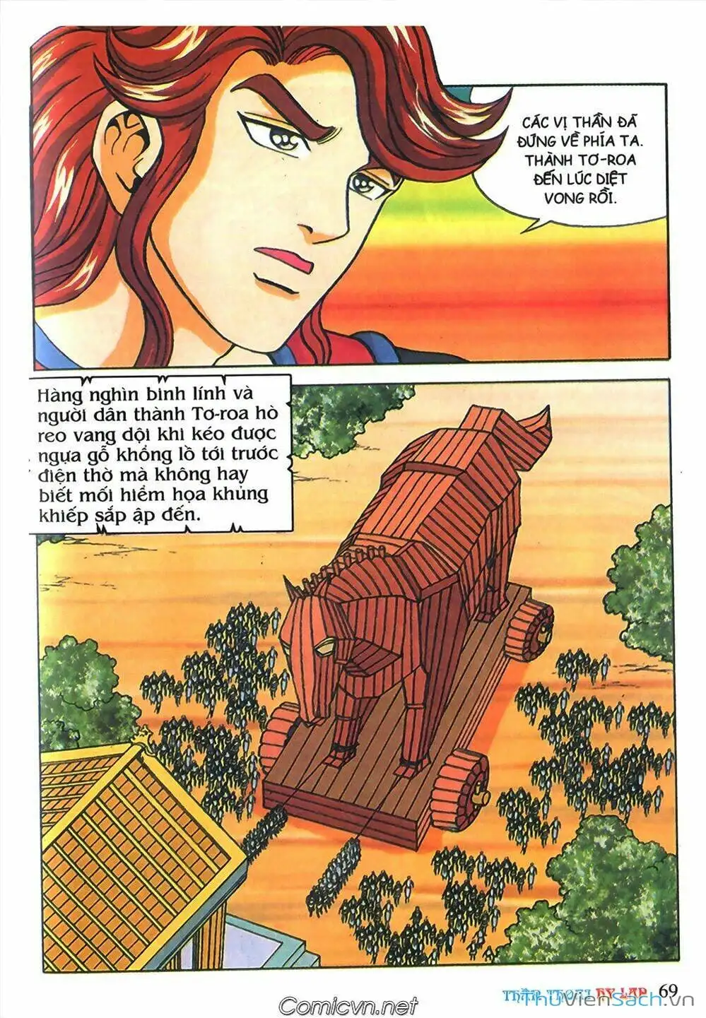 Truyện Tranh Thần Thoại Hy Lạp - Nguồn Gốc Các Vị Thần trang 3