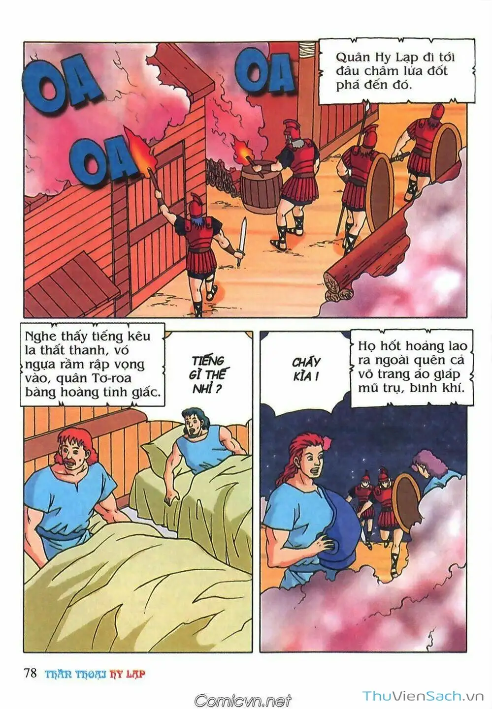 Truyện Tranh Thần Thoại Hy Lạp - Nguồn Gốc Các Vị Thần trang 3