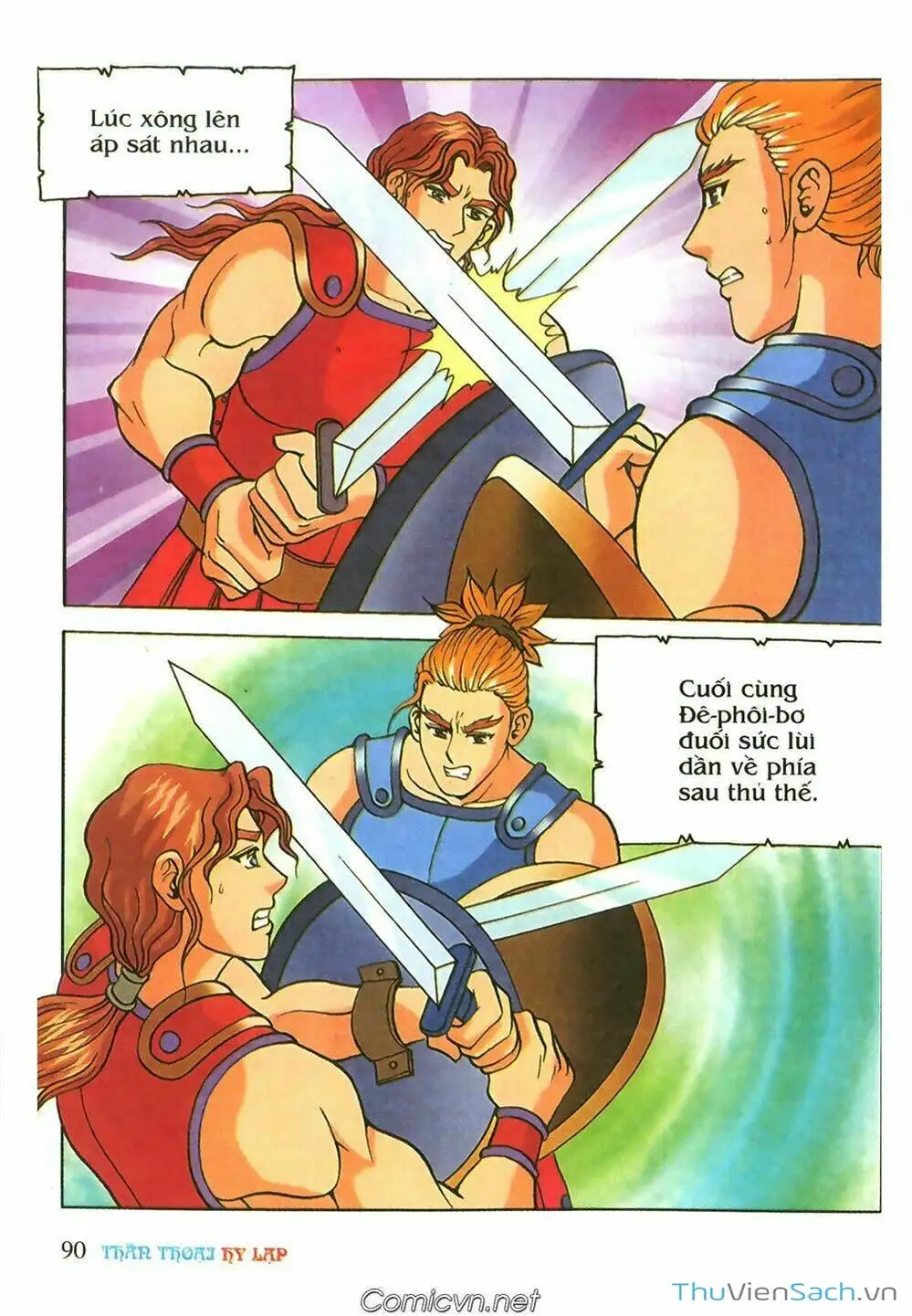 Truyện Tranh Thần Thoại Hy Lạp - Nguồn Gốc Các Vị Thần trang 3