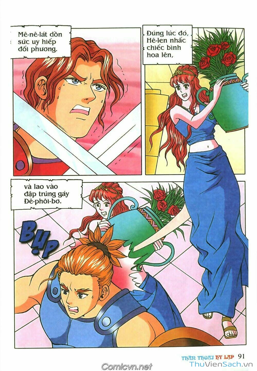 Truyện Tranh Thần Thoại Hy Lạp - Nguồn Gốc Các Vị Thần trang 3