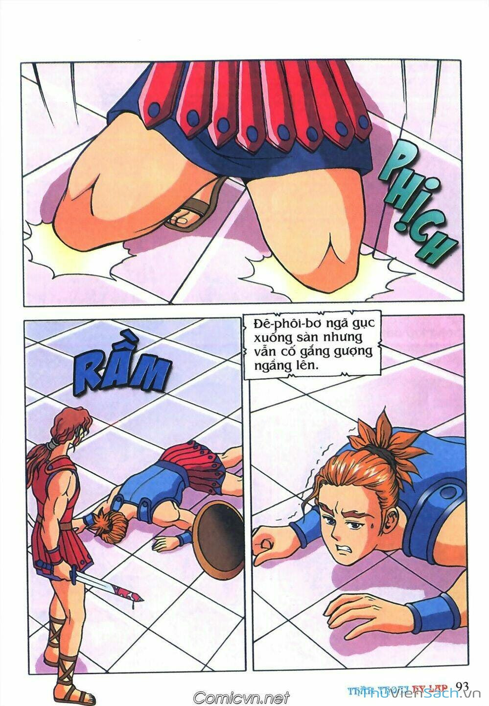 Truyện Tranh Thần Thoại Hy Lạp - Nguồn Gốc Các Vị Thần trang 3