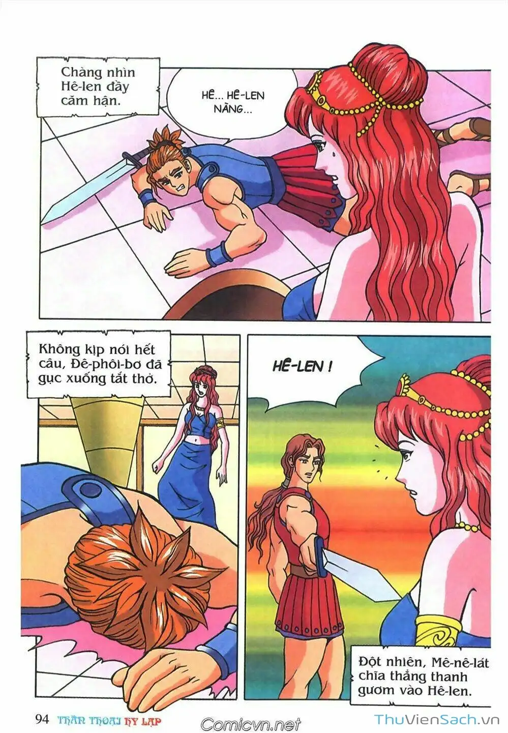 Truyện Tranh Thần Thoại Hy Lạp - Nguồn Gốc Các Vị Thần trang 3