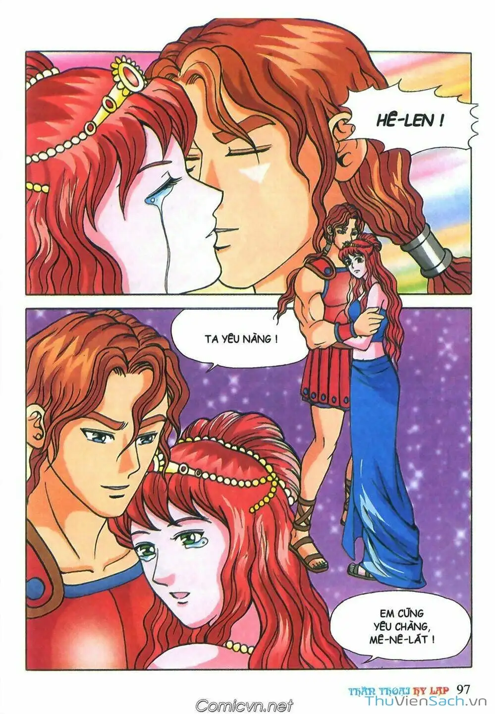 Truyện Tranh Thần Thoại Hy Lạp - Nguồn Gốc Các Vị Thần trang 3