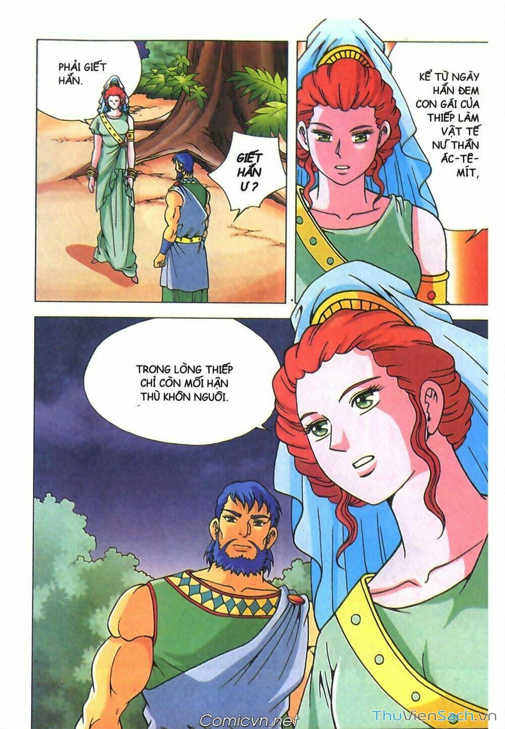 Truyện Tranh Thần Thoại Hy Lạp - Nguồn Gốc Các Vị Thần trang 3