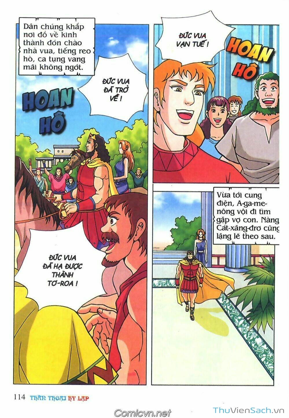 Truyện Tranh Thần Thoại Hy Lạp - Nguồn Gốc Các Vị Thần trang 3